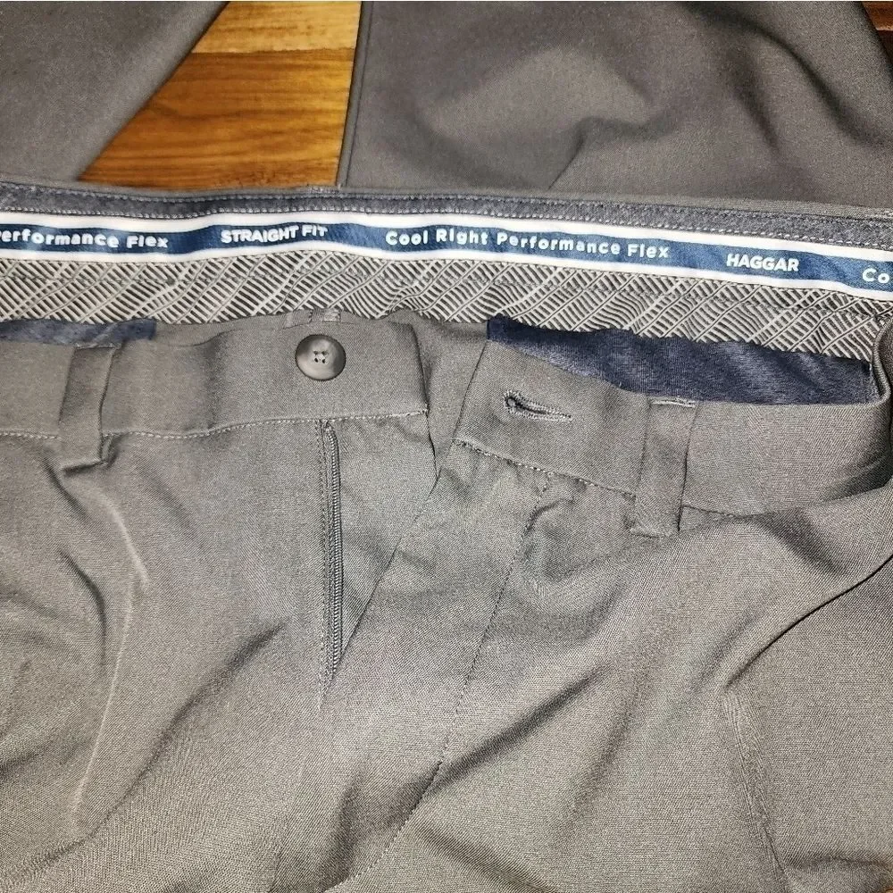 MENS Haggar straight fit dress pants​